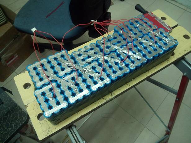 18650 EV battery pack