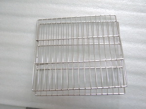Stainless steel mesh shelves for oven