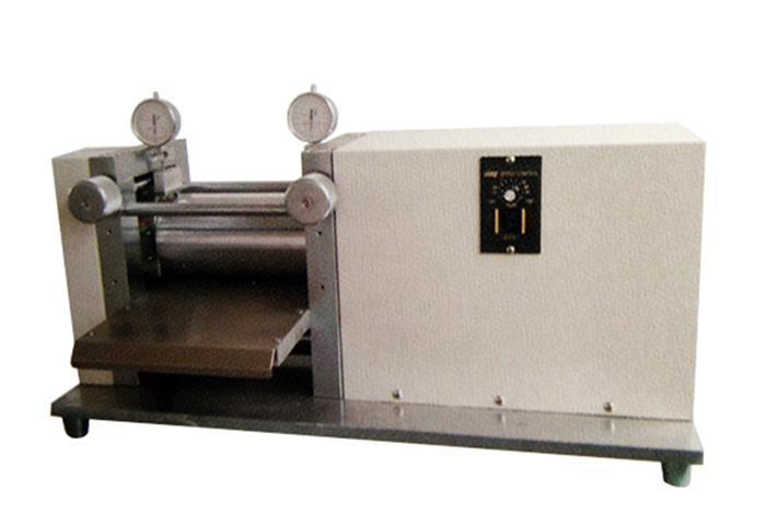 lab battery electrode rolling press machine