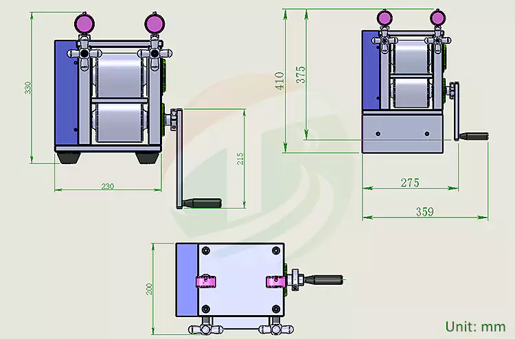 Manual Rolling Press Machine