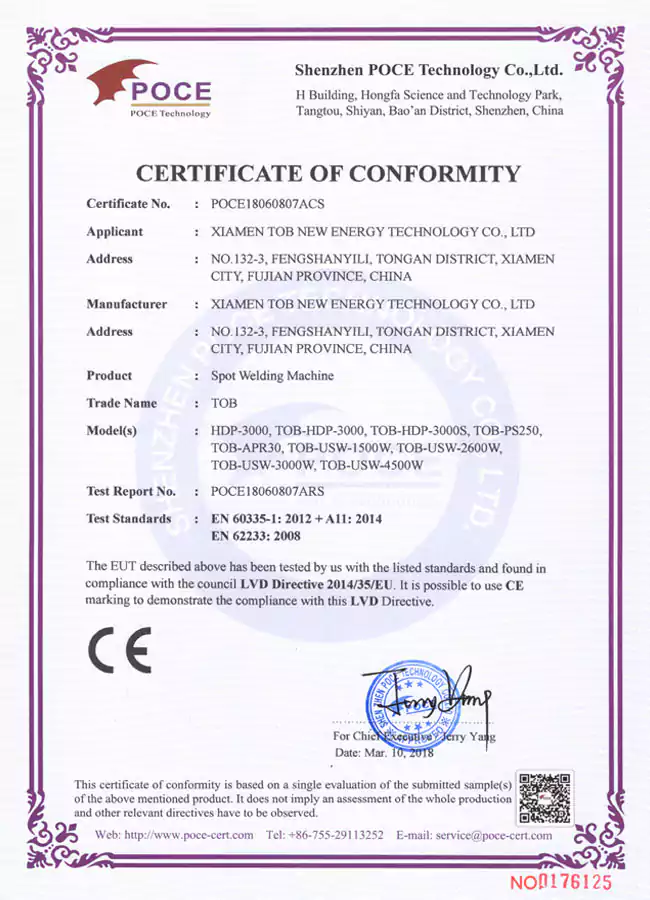 Сертификат CE